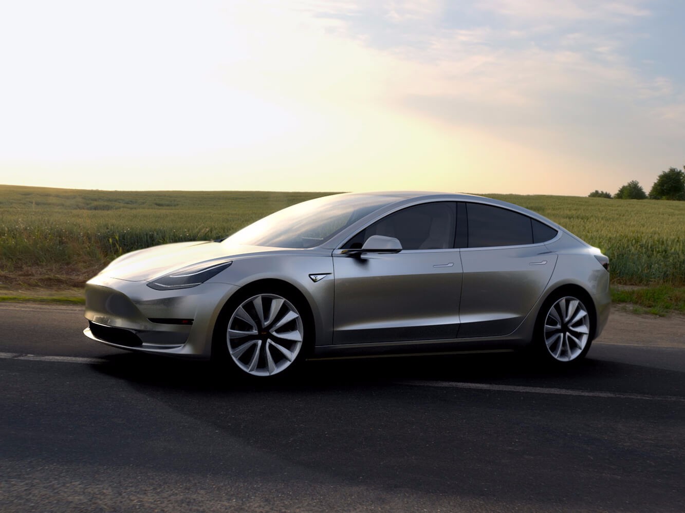 Tesla Model S'in Model 3'e dönüşümünü izleyin