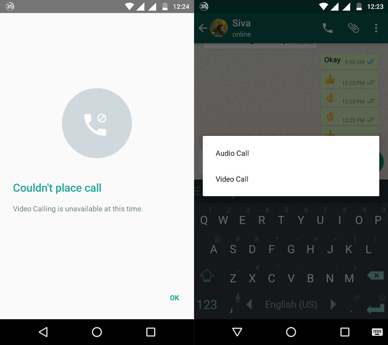 WhatsApp sonunda görüntülü arama özelliğine kavuşuyor