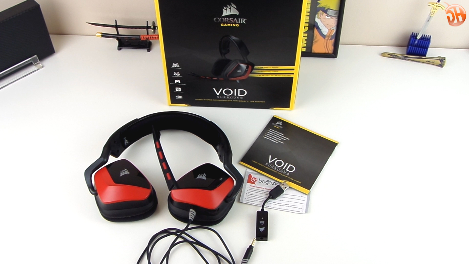 Corsair Void Surround 'Hibrit Kulaklık' video incelemesi