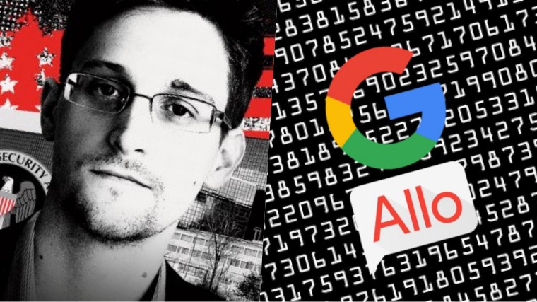 Edward Snowden: Google'ın Allo uygulamasından uzak durun!