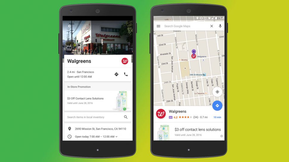 Google Maps'e yeni reklamlar ekleniyor