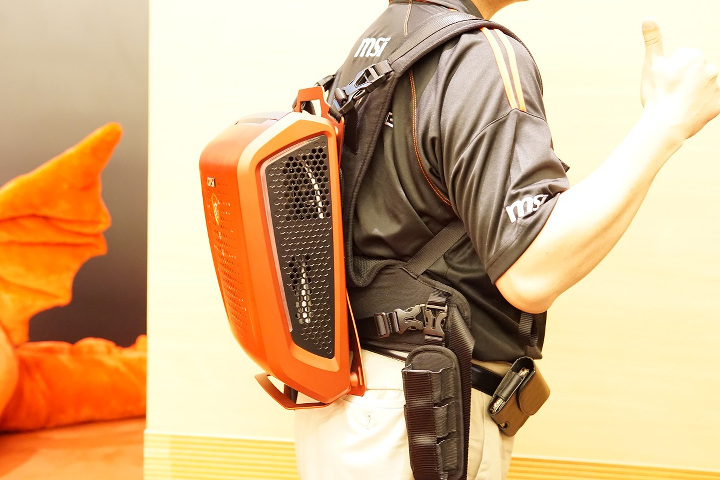 Bir VR sırt çantası da MSI’dan geliyor