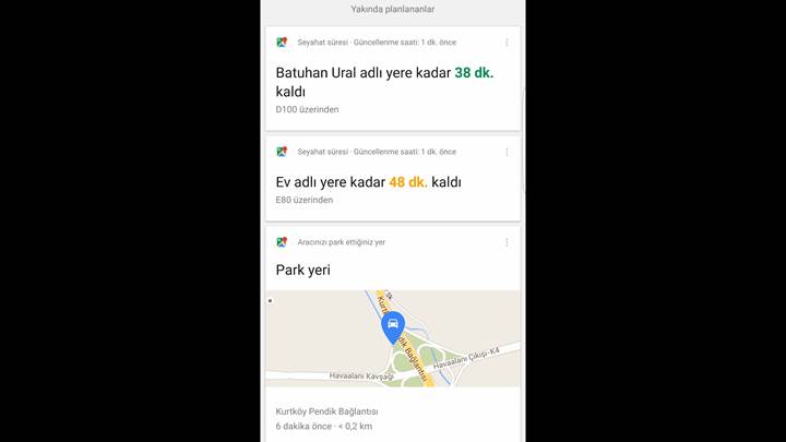 Google Now (Google Asistan) inceleme videosu