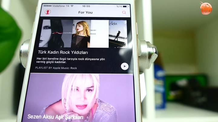 Apple Music Türkçe içerik testi inceleme videosu