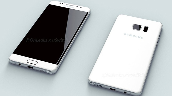 Samsung Galaxy Note 6 tasarımı sızdırıldı
