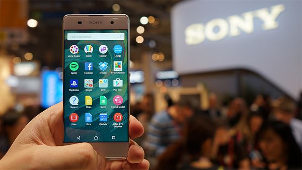 sony xperia x modelinde de kamera