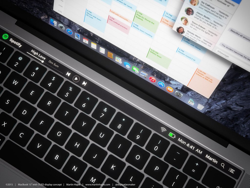 Yeni nesil MacBook'larda yer alması beklenen OLED dokunmatik ekranla tanışın