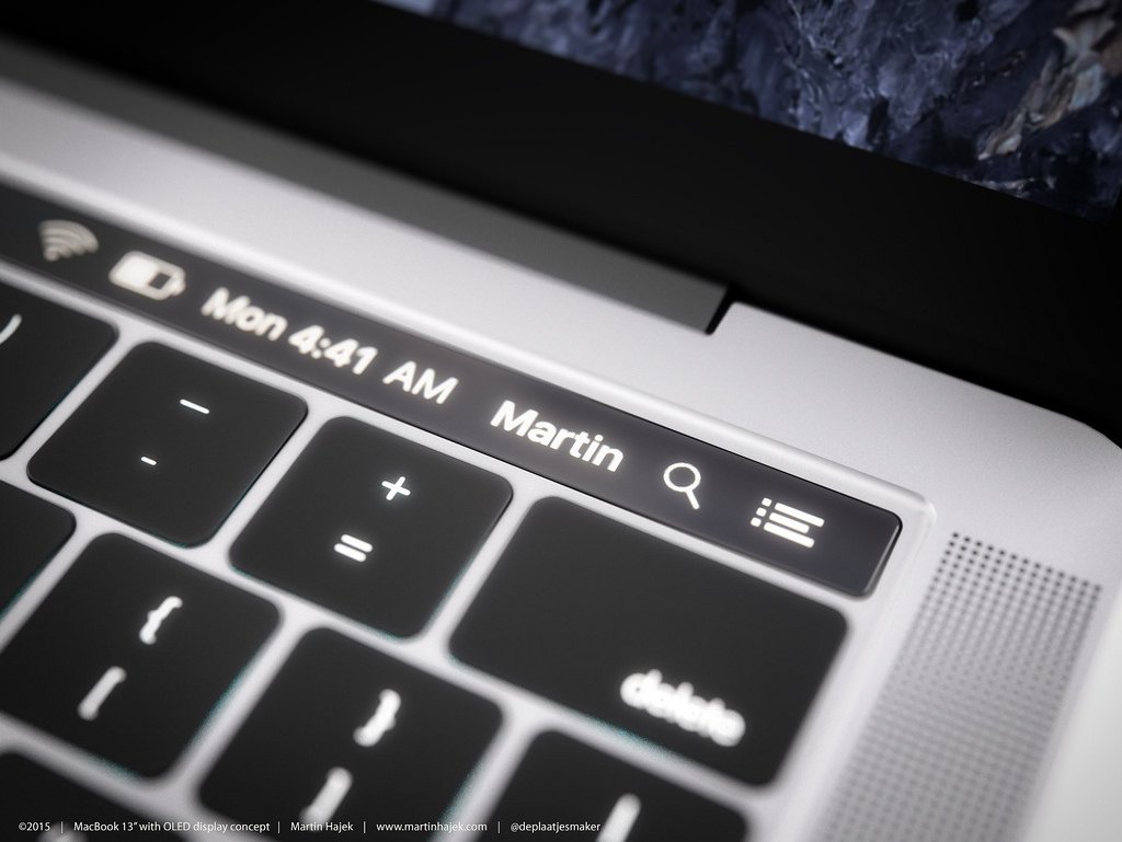 Yeni nesil MacBook'larda yer alması beklenen OLED dokunmatik ekranla tanışın