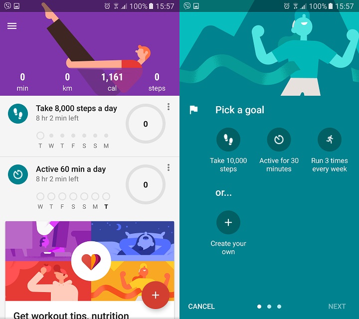 Google Fit büyük yeniliklerle güncellendi