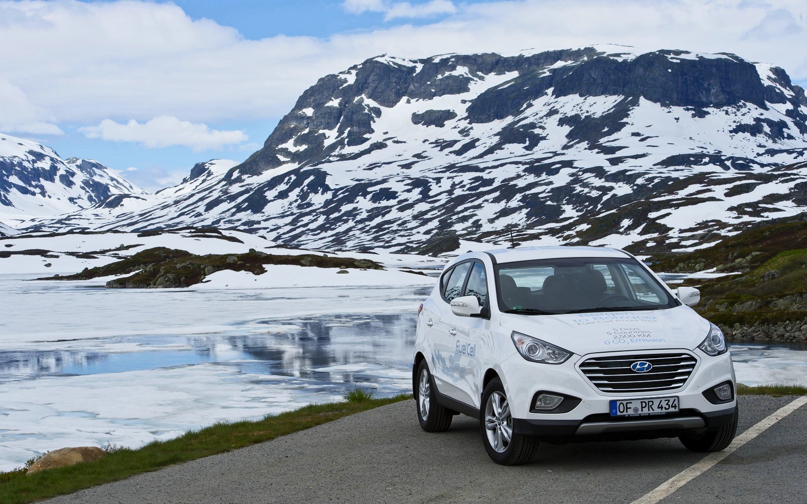 Hyundai ix35 FUEL CELL, rekor bir hıza ve menzile ulaştı