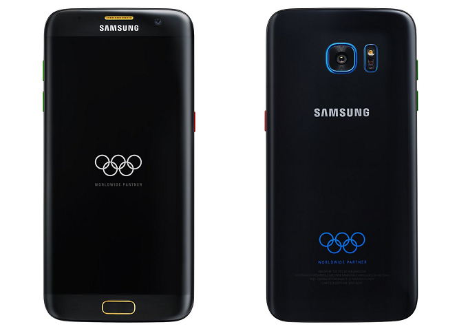 Özel üretim Galaxy S7 edge olimpiyat versiyonu duyuruldu