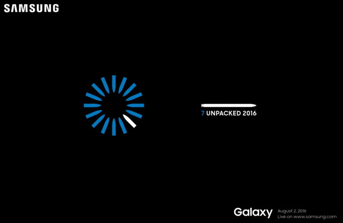 Samsung Galaxy Note 7'nin lansman tarihi resmiyet kazandı