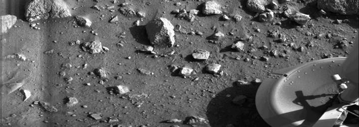 40 yıl oldu: İşte Mars yüzeyinden gelen ilk fotoğraf