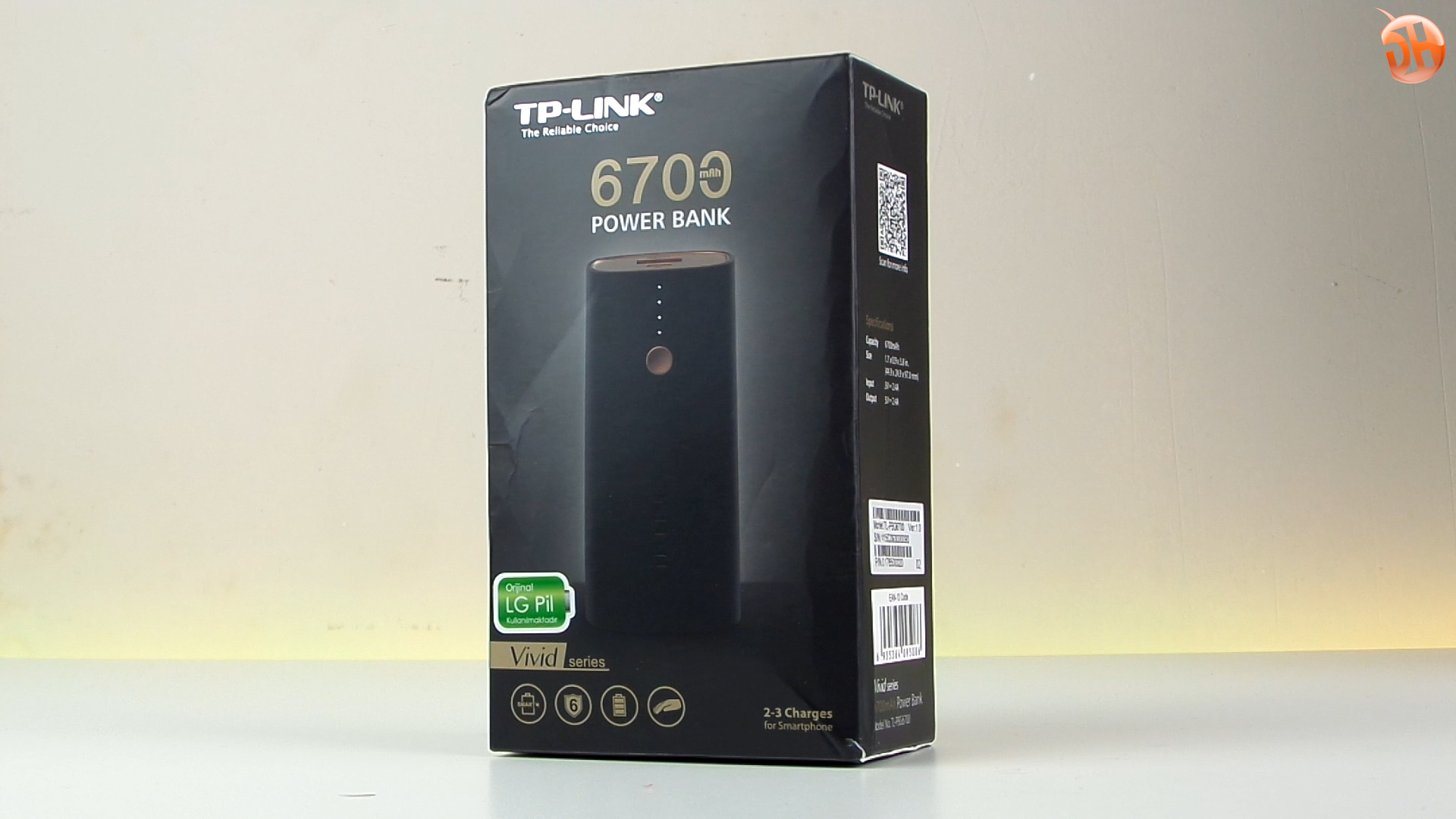 TP-Link'in yeni seri ViVid 6700mAh powerbank'ini inceliyoruz