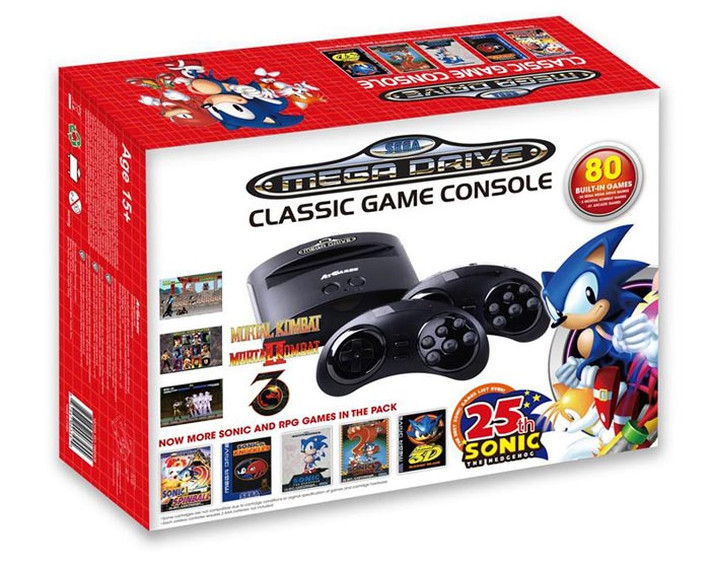 Sega Mega Drive Classic konsolu da raftan iniyor
