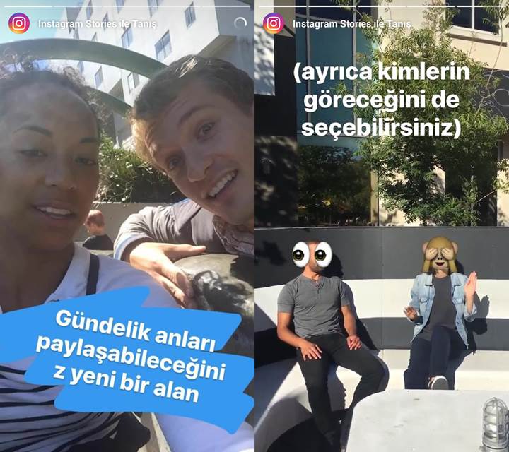 Instagram yeni 'Hikayeler' özelliği ile resmen Snapchat'e rakip oldu