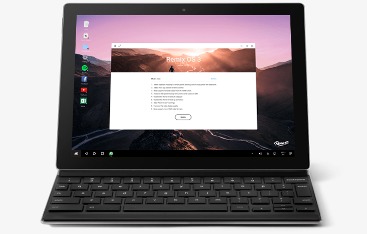 Güncellenmiş Remix OS, Pixel C ve Nexus 9 için indirmeye sunuldu