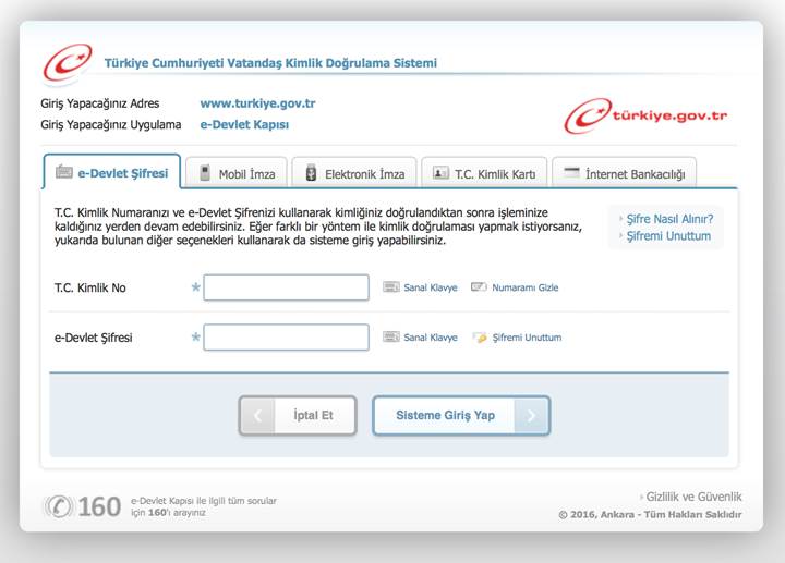 Türkiye nüfüsunun yarısı e-Devlet Kapısı’nı kullanıyor