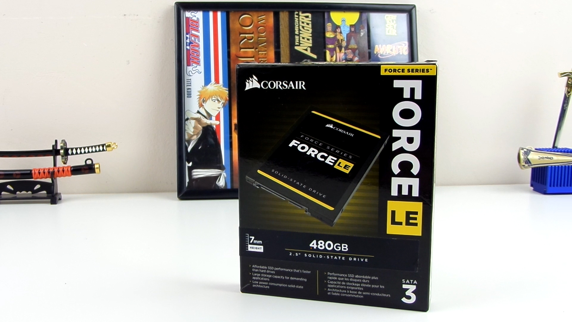 Corsair Force LE 480GB SSD test masamızda!