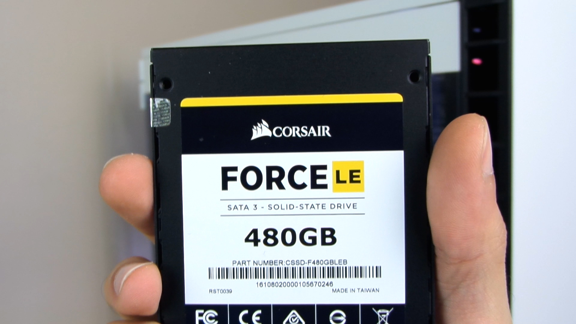 Corsair Force LE 480GB SSD test masamızda!