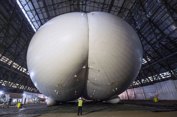 Dünyanın en büyük hava aracı Airlander 10 düştü