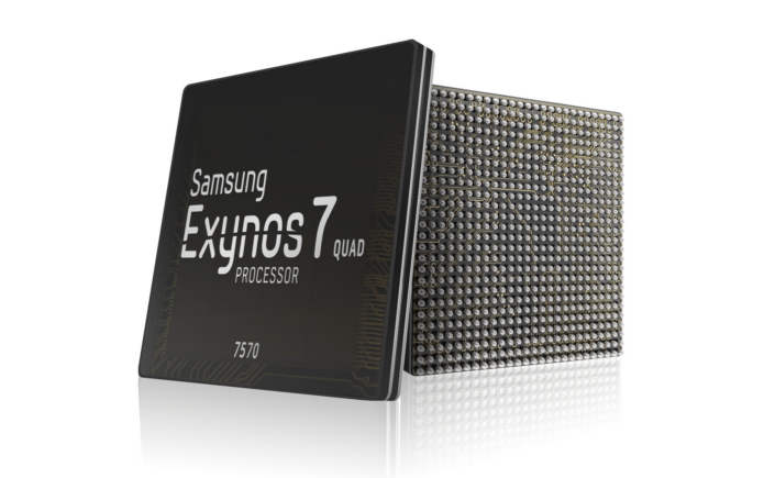 Samsung’dan giriş seviyesine yönelik Exynos 7570 yonga seti