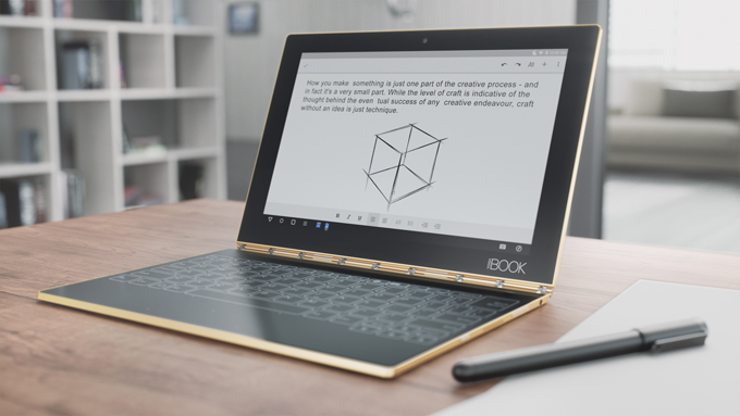 Lenovo Yoga Book: Tablet konseptine ilginç bir bakış açısı