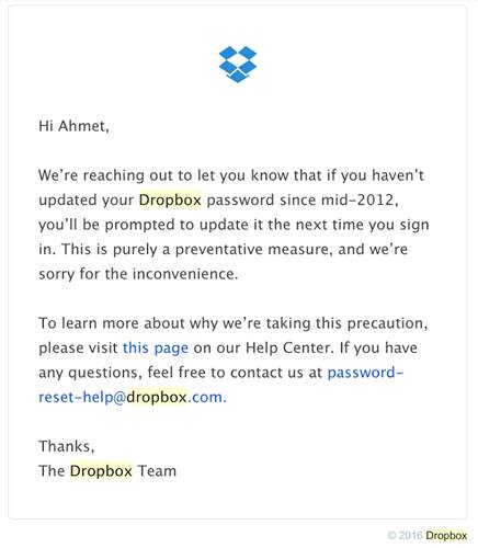 Dropbox şifrenizi değiştirin: 68 milyon kişinin kullanıcı bilgisi çalındı
