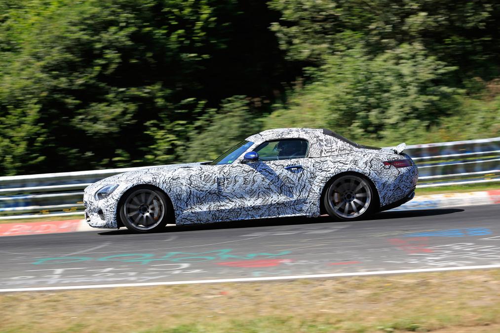 Mercedes-AMG GT C Roadster'ın teaser videosu yayınlandı