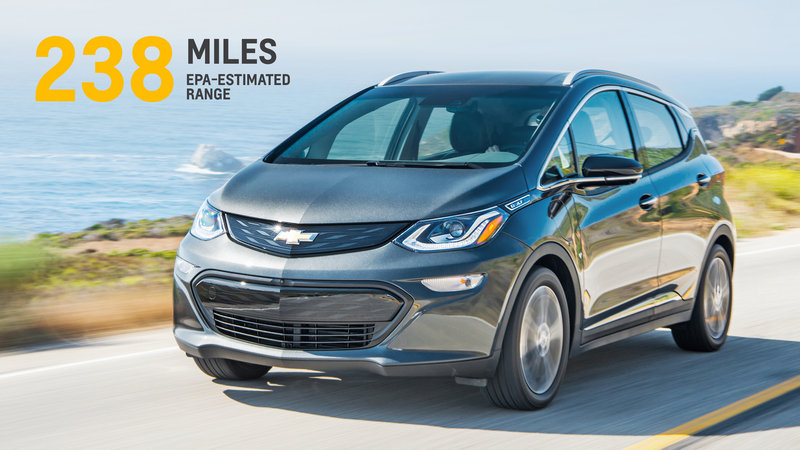 Chevrolet Bolt 383 kilometre menzil ile gelecek