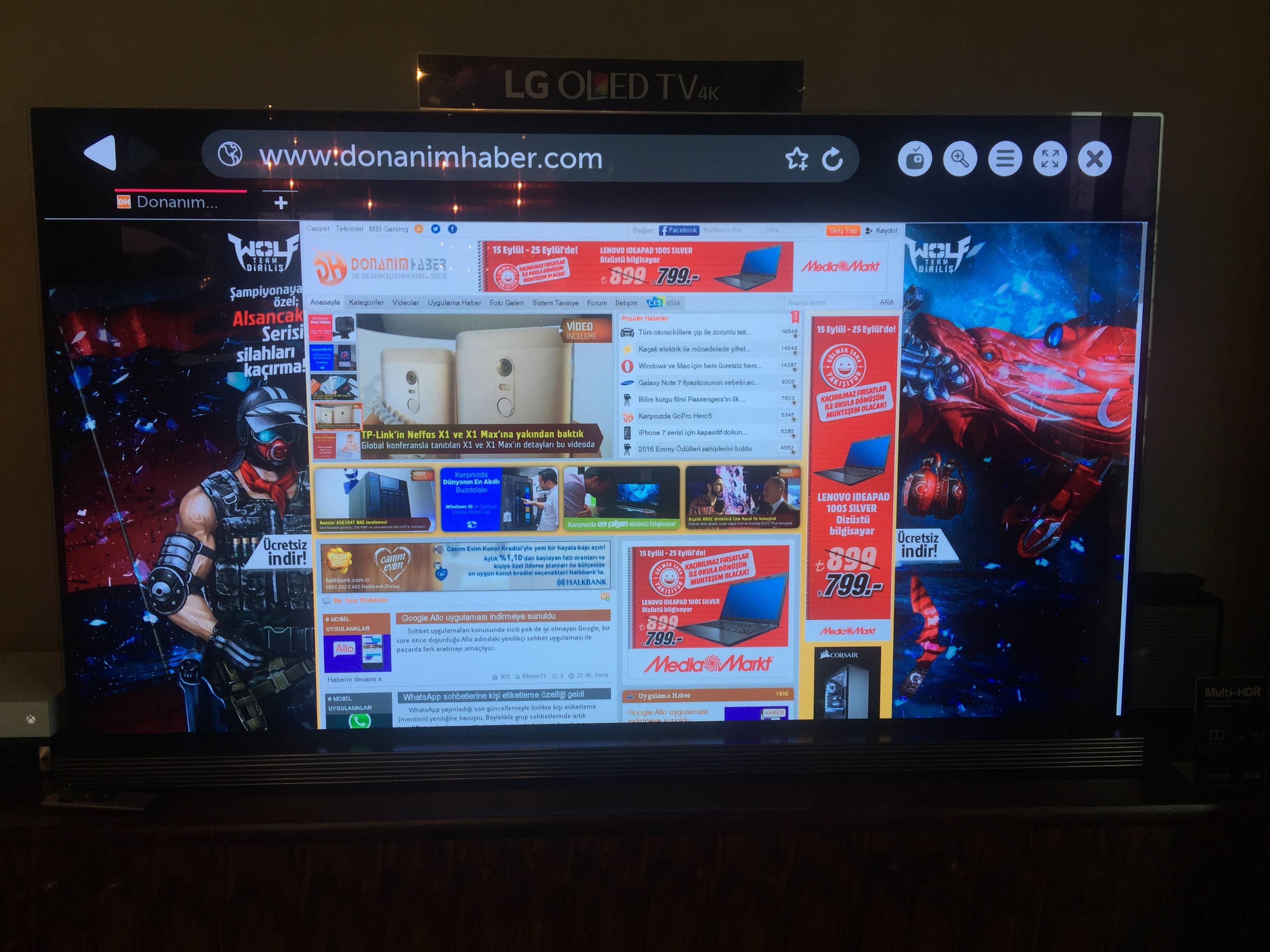HDR teknolojisine sahip yeni LG OLED TV serisi Türkiye’de