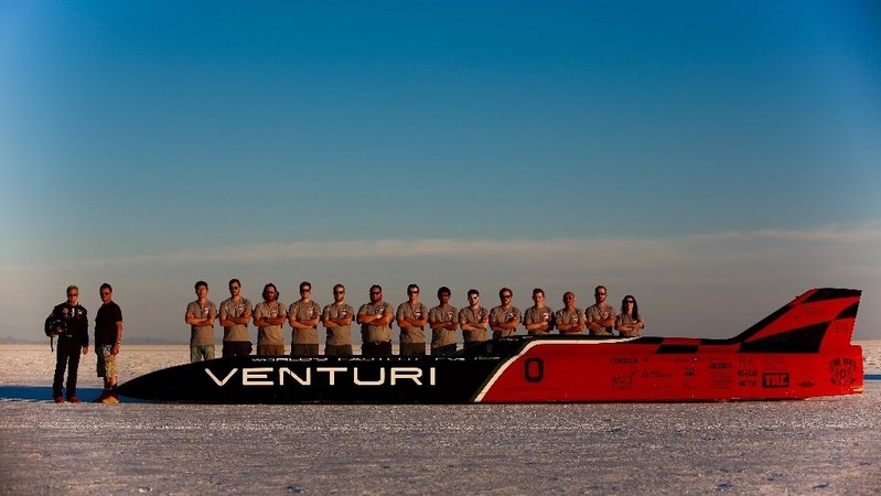 Karşınızda Dünya'nın en hızlı elektrikli aracı: Venturi VBB-3