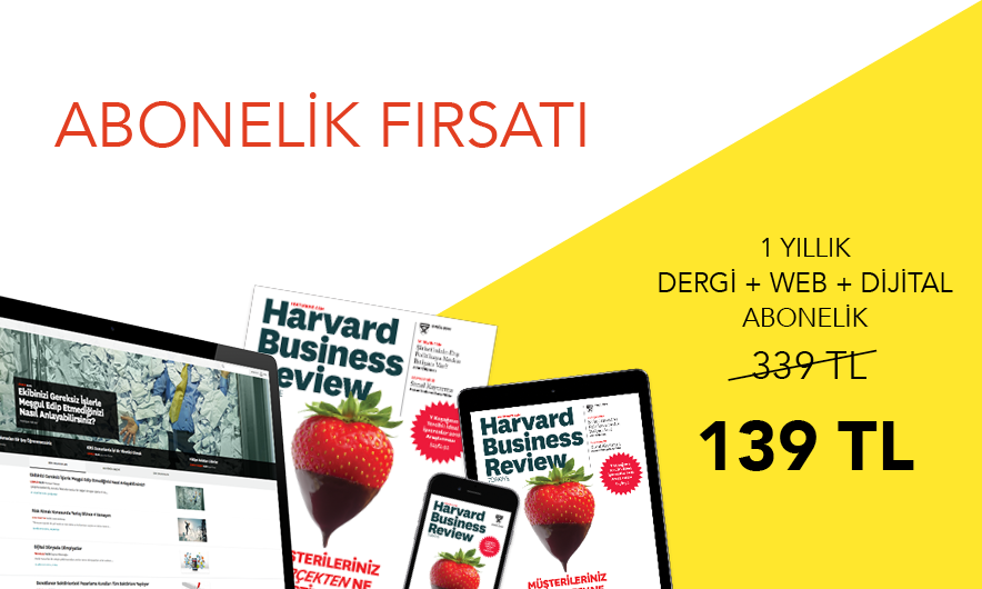 Harvard Bussiness Review Türkiye Abonelik Kampanyası Kural ve Koşullar