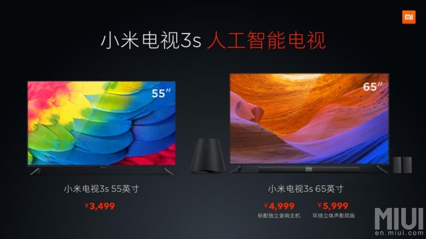 Xiaomi Mi TV 3S: Xiaomi’nin en akıllı televizyonu