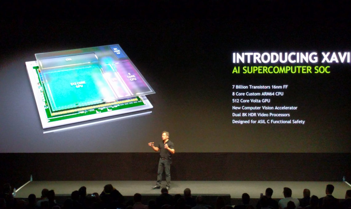 Nvidia'nın yeni nesil otomobil ve yapay zeka platformu: Xavier SoC