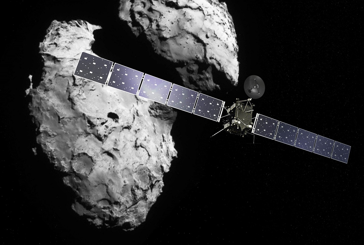 Uzay aracı Rosetta kuyruklu yıldıza çarparak veda etti