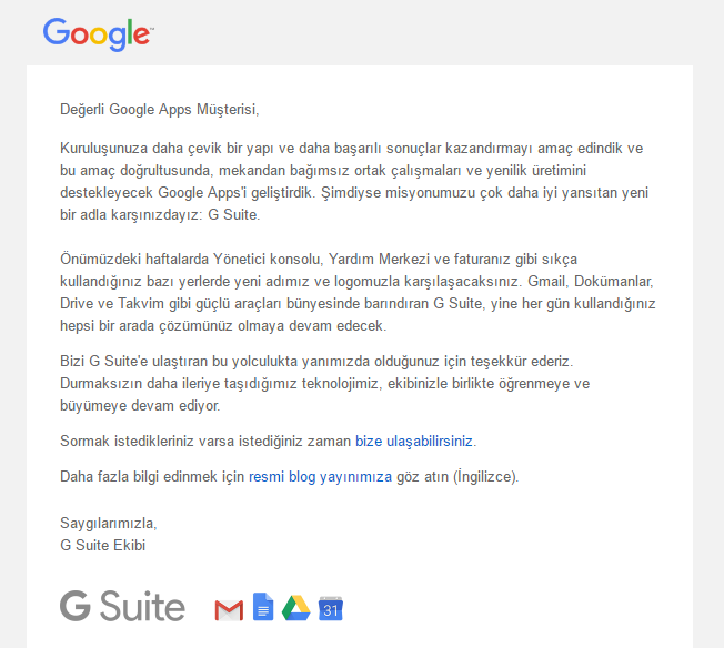 Yenilenen Google Apps artık 'G Suite' ismiyle hizmet verecek