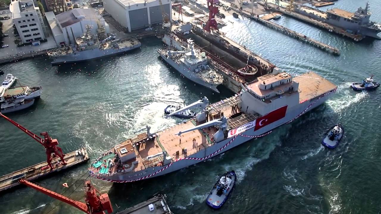Tank Çıkarma Gemisi TCG Bayraktar 2017 yılında hizmete giriyor