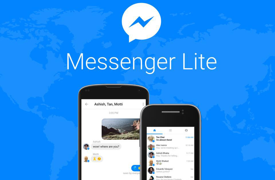 Facebook Messenger Lite kullanıma sunuluyor
