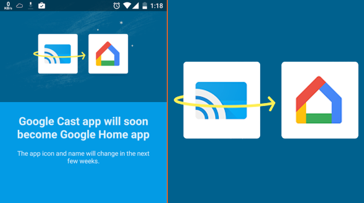 Google Cast'in ismi üçüncü kez değiştiriliyor