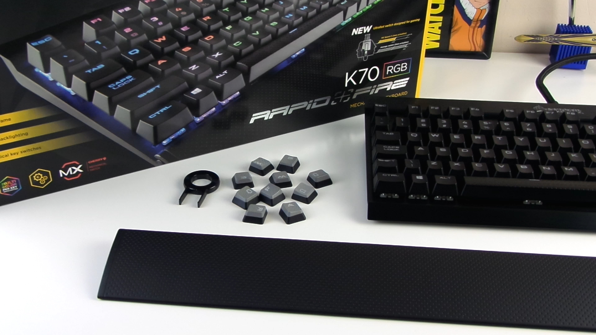 Corsair K70 RGB Rapidfire incelemesi 'Cherry MX Speed ile En Hızlılardan'