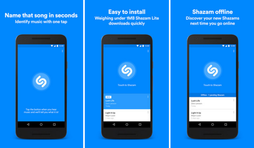 Sadece 1 MB boyutunda, daha az veri kullanan 'Shazam Lite' yayınlandı