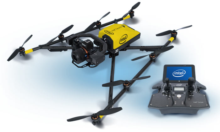 Intel ilk Drone modelini göklere uçuruyor