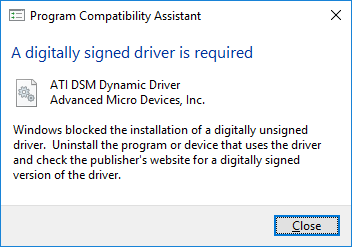 Microsoft bütün driverlar için WHQL sertifikasını zorunlu hale getirdi