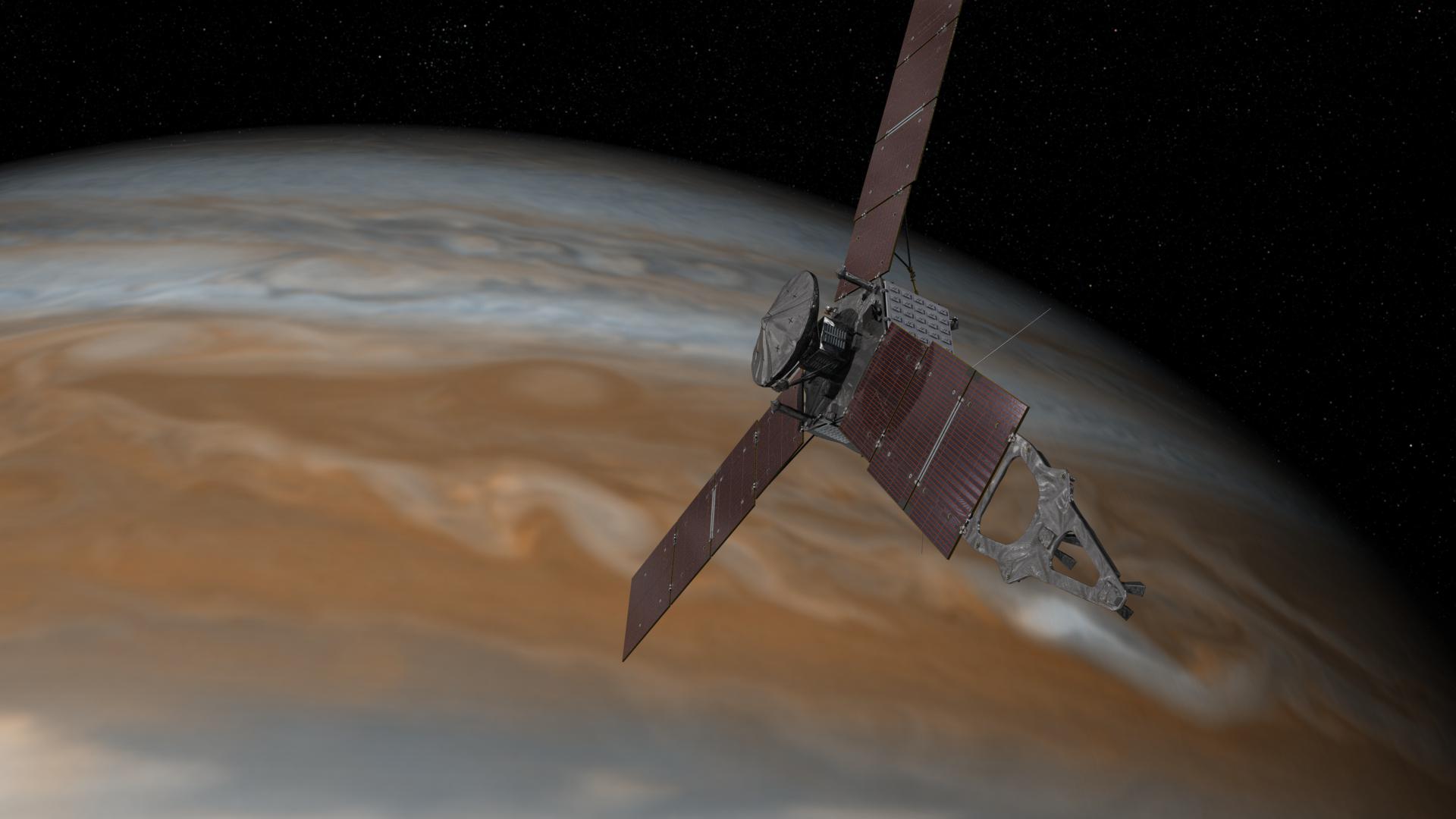 Juno'nun motorlarındaki problem yörünge değişimine engel oldu