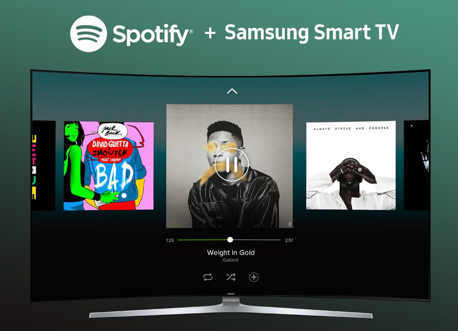 Spotify, Samsung Smart TV’lerde ücretsiz müzik keyfi sunuyor