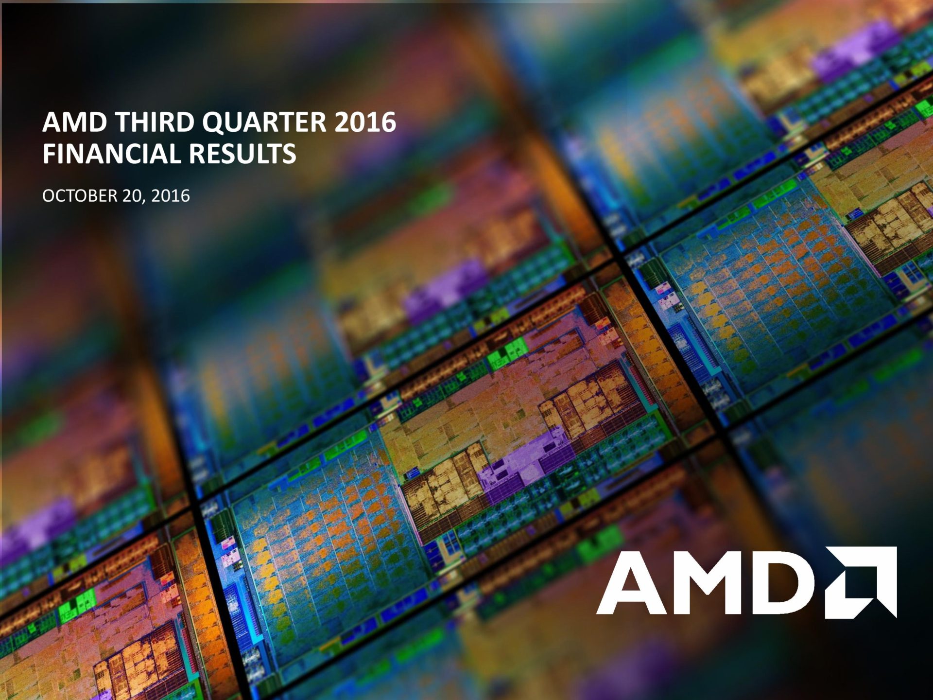 AMD üçüncü çeyrekte beklentileri aştı