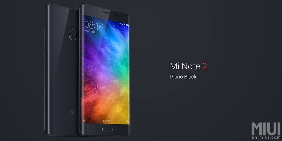 Xiaomi Mi Note 2: Kavisli ekran, Snapdragon 821, 6GB RAM