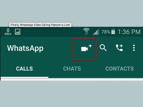 WhatsApp’a video arama özelliği geliyor
