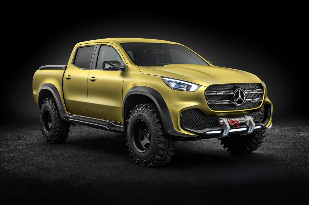 Mercedes’ten görüntüsü ile büyüleyen pick-up: X Class